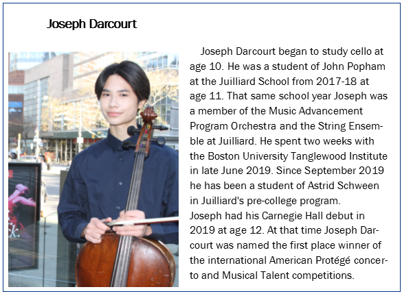 Joseph Darcourt, cellist