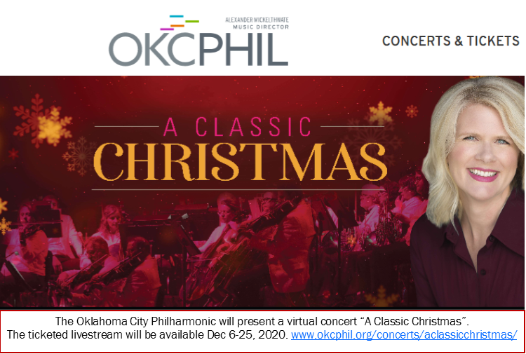 Oklahoma City Philharmonic Christmas 2020