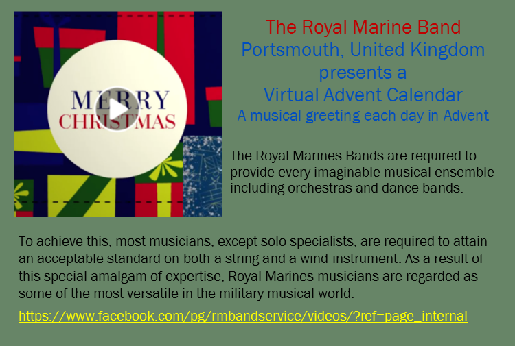 Royal Marine Band Advent Music 2020