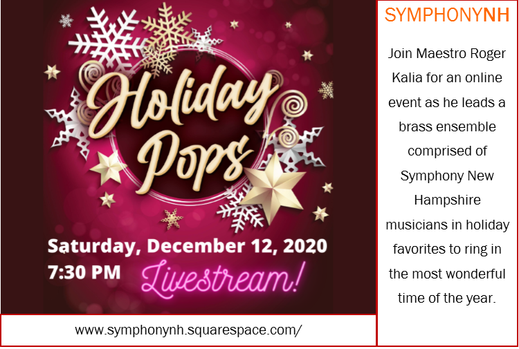 Symphony New Hampshire Holiday Pops